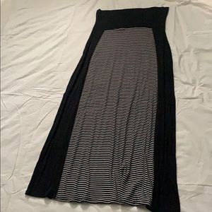 Green Envelope Maxi Skirt